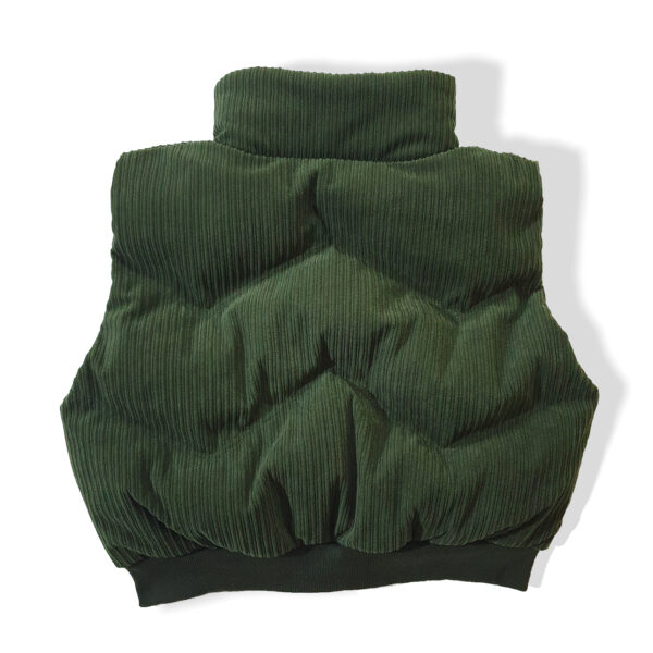 Chaleco Puffer – Verde Militar - Imagen 2