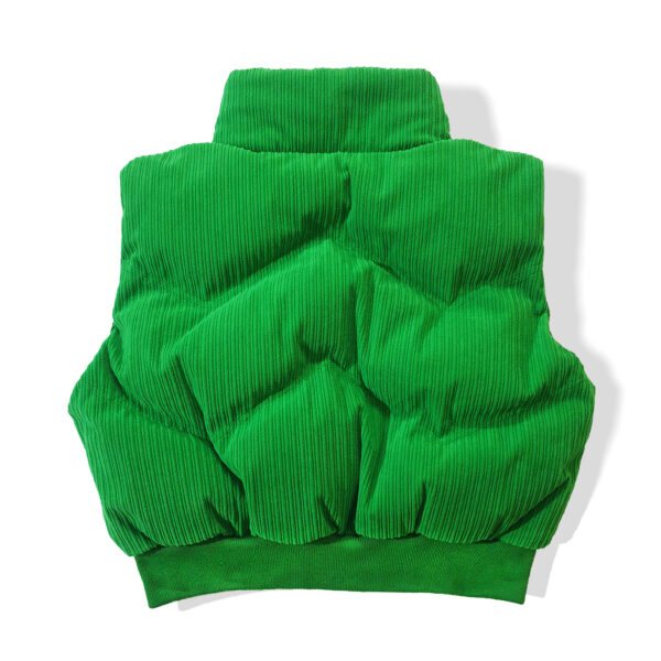 Chaleco Puffer – Verde Perico - Imagen 2