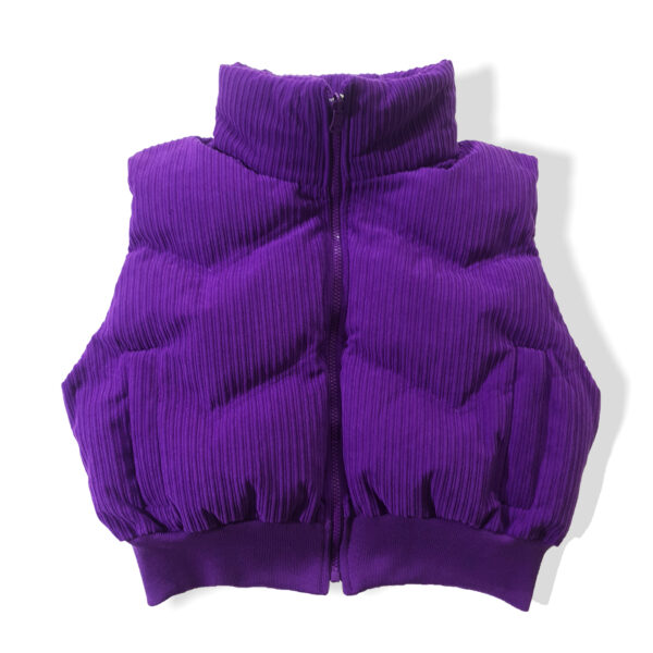 Chaleco Puffer – Morado