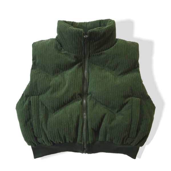 Chaleco Puffer – Verde Militar