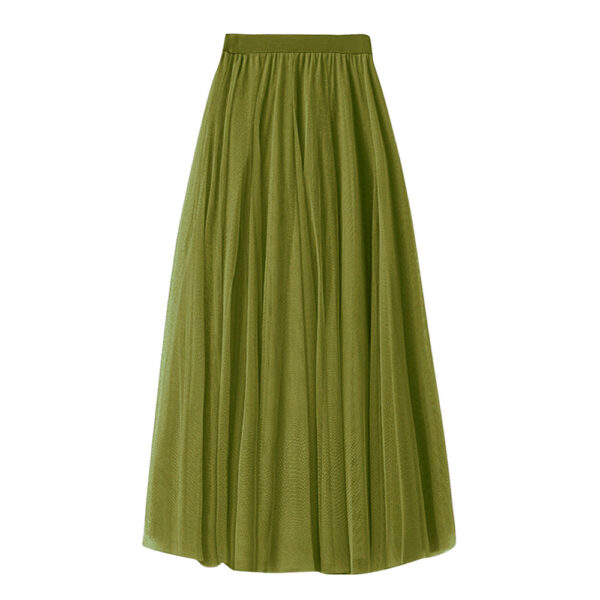 Falda Tul - Verde Tortuga - Imagen 2
