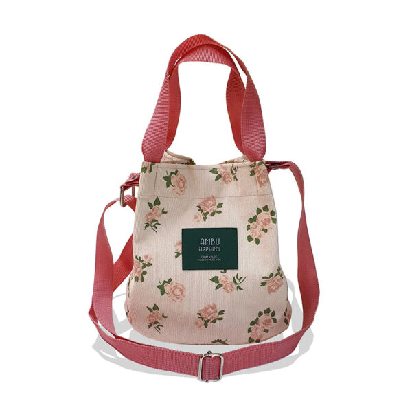 Morral Floreado Retro – Rosas