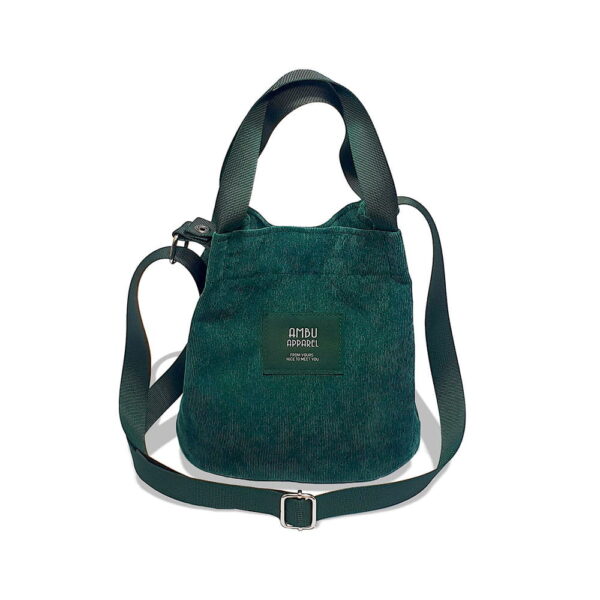 Morral Retro Vintage – Verde Pino