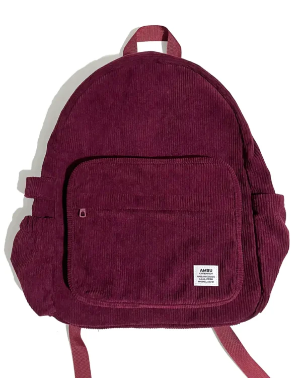 mochila corduroy