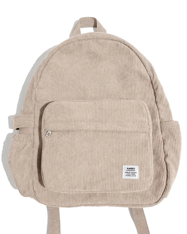 set urban corduroy (mochila + cartuchera)