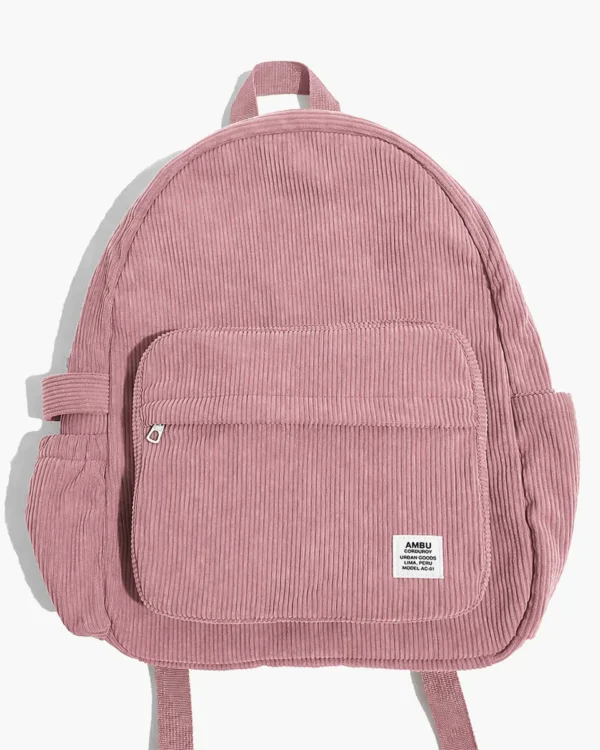 set urban corduroy (mochila + cartuchera)