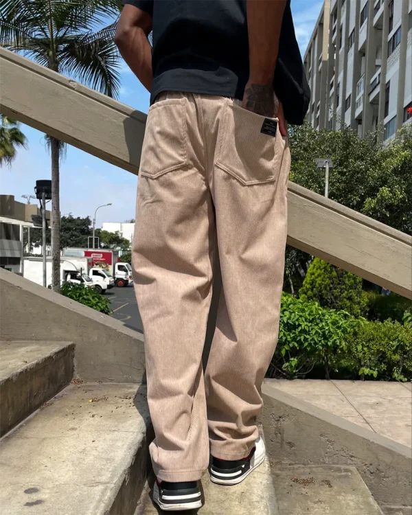 pantalón baggy corduroy