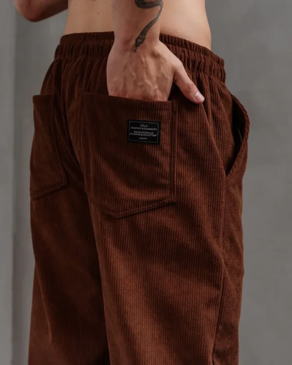 pantalón baggy corduroy