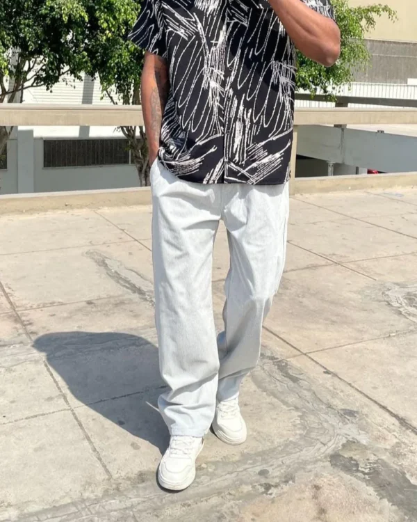 pantalón baggy corduroy