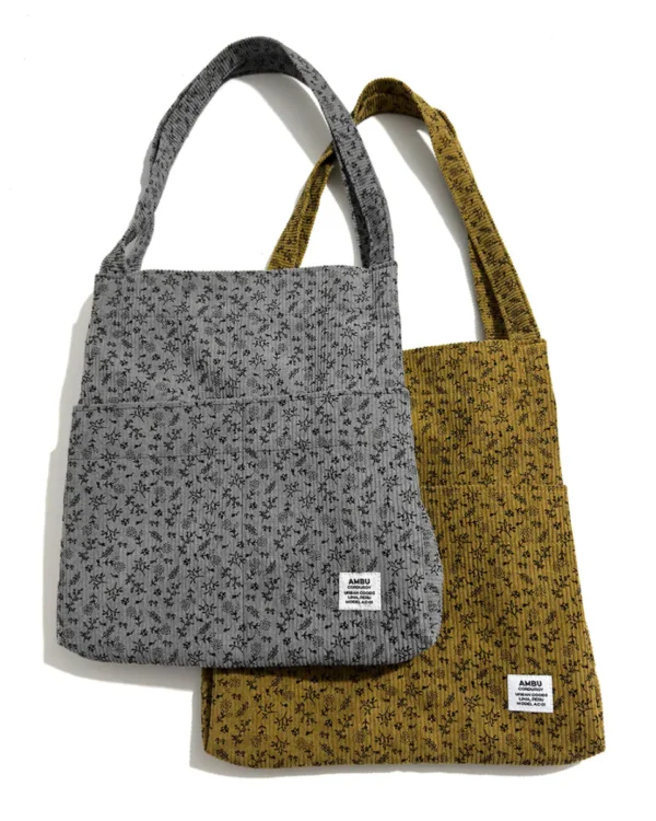 bolso de hombro floreado